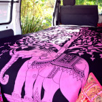 Pink Elephant Tapestry